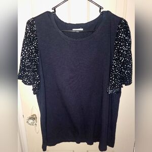 Maurices Black Blouse Tshirt
